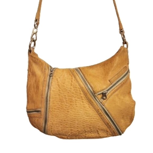 Marc By Marc Jacobs Handbags - Marc by Marc Jacobs Flash Kelsey Leather Shoulder Bag Yellow